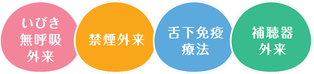 おんだ耳鼻咽喉科　専門外来