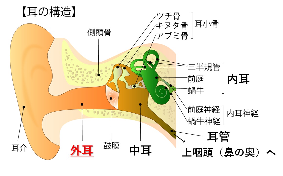耳圧外傷の原因